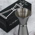 Black Jigger Spirit Measure 25ml 50ml